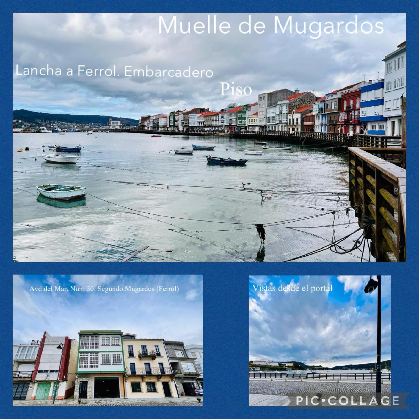 Piso En El Puerto Apartment Mugardos Екстериор снимка